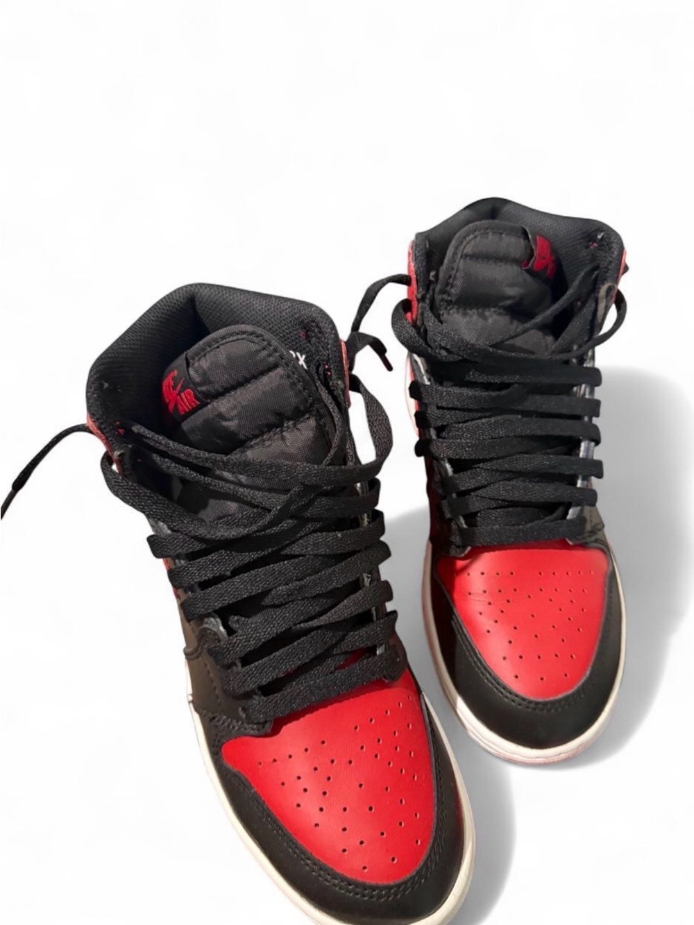 2016 Air Jordan 1 Mid SE "Bred" kids sneakers in US 5.5Y | 7 W